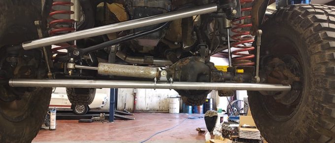 Track bar axle mount